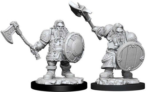 D&D Nolzur's Marvelous Miniatures: Dwarf Fighter Female – WizKids