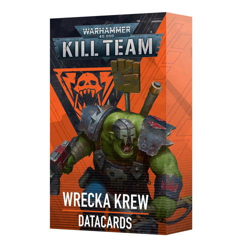 KILL TEAM DATACARDS: WRECKA KREW  (PRE ORDER. Releases 4/5/25)