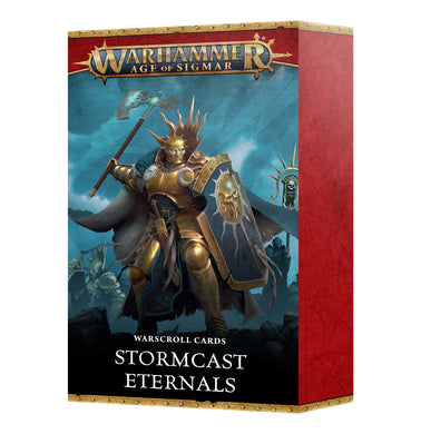 WARSCROLL CARDS: STORMCAST ETERNALS. Pre Order (Releases 10/26/24)