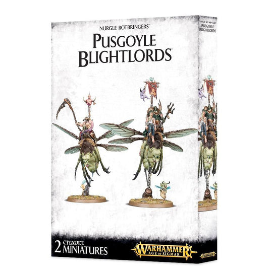 Age of Sigmar: Pusgoyle Blightlords.