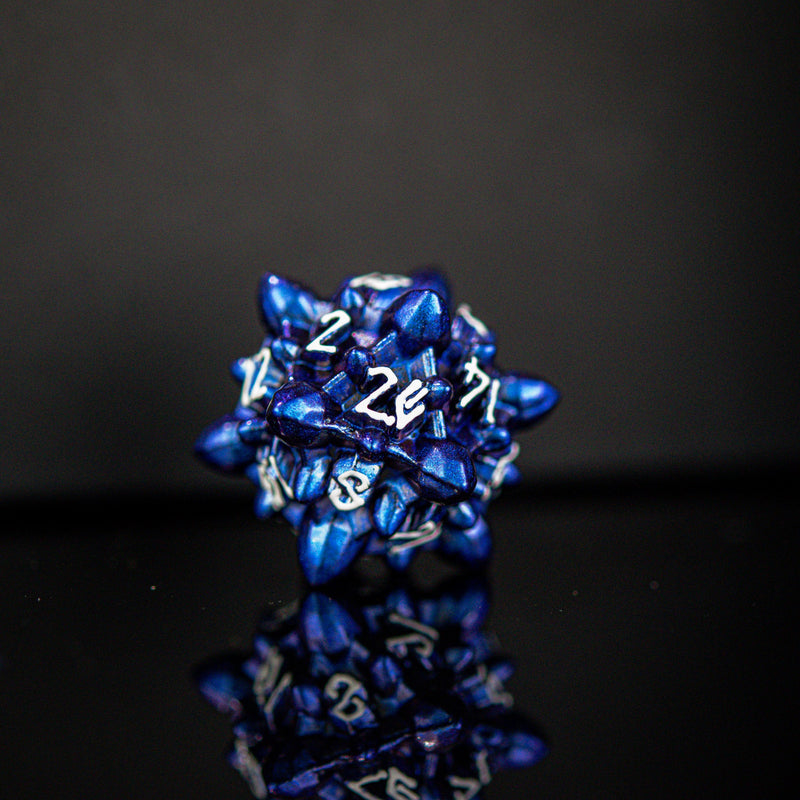 Load image into Gallery viewer, Asteroid Fields Metal Dice Set - Icarus
