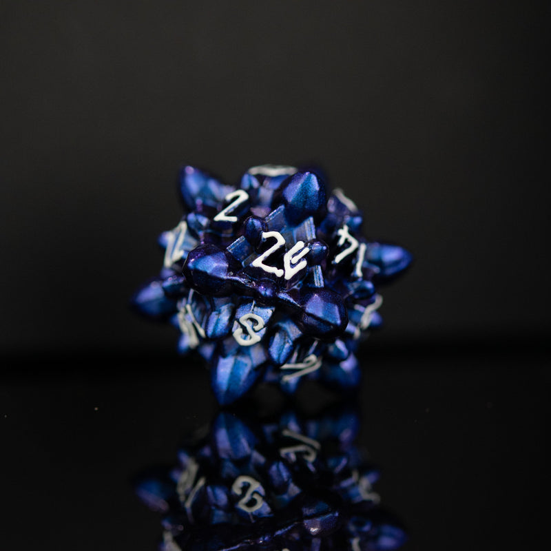 Load image into Gallery viewer, Asteroid Fields Metal Dice Set - Icarus
