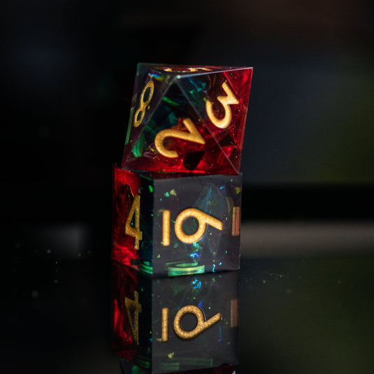 Conjure Spells Sharp-Edged Resin Dice Set