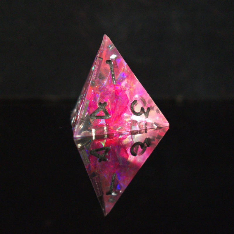 Load image into Gallery viewer, Mage Armor Sharp-Edged Resin Dice Set
