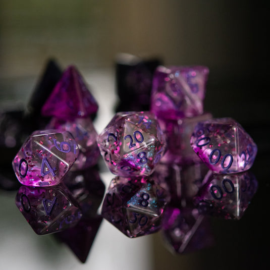 Rave Acrylic Dice Set