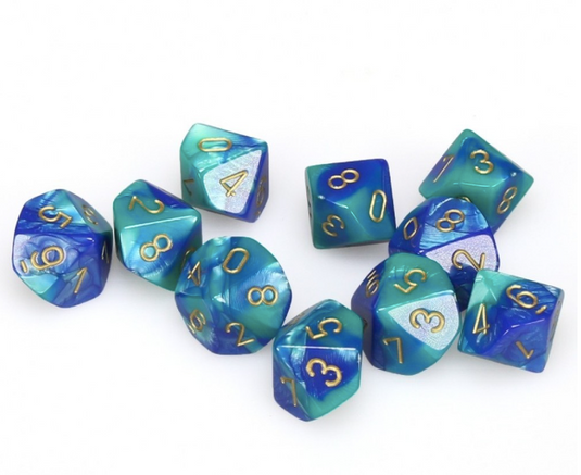 Chessex d10 Dice (Set of 10)