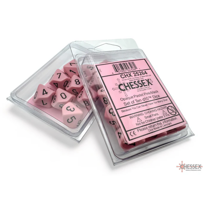 Load image into Gallery viewer, Chessex d10 Dice (Set of 10)
