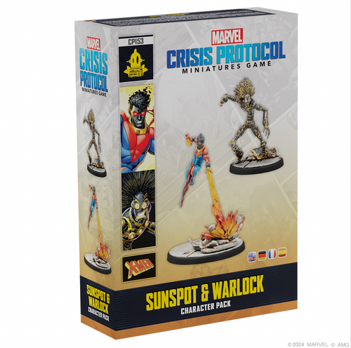 Marvel Crisis Protocol: Sunspot & Warlock.