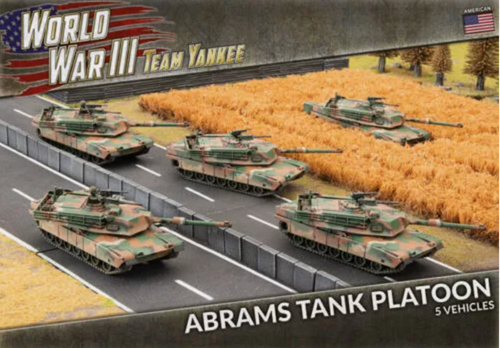 WWIII Team Yankee: Abrams Tank Platoon. American