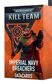 KILL TEAM DATACARDS: IMP NAVY BREACHERS (Pre-Order. Releases 12/21/24)