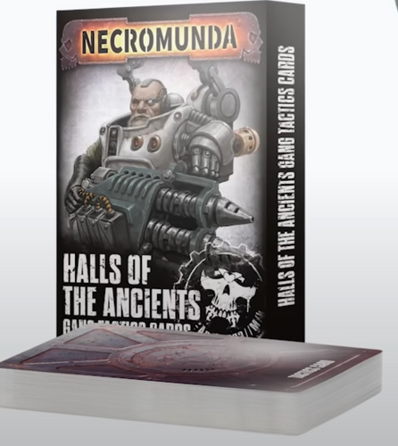 NECROMUNDA: HALLS/ANCIENTS TACTICS CARDS.Pre-Order (releases 1/11/25).