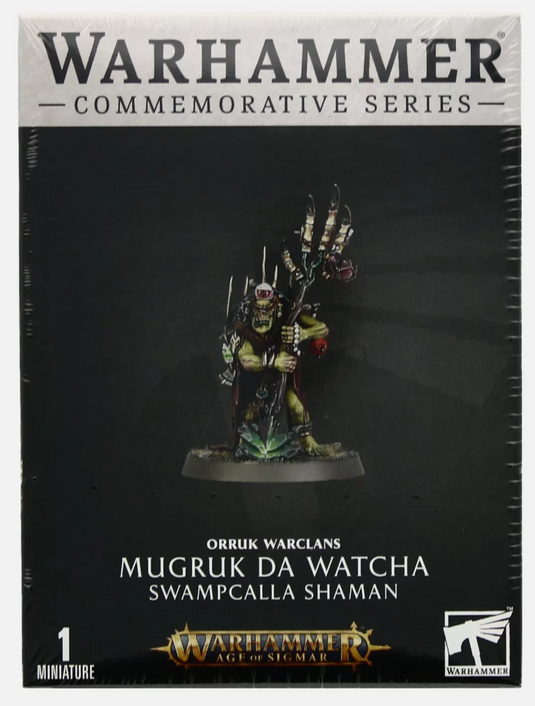 Commemorative Series: Mugruk Da Watcha. Swamplcalla Shaman. Orruk Warclans.