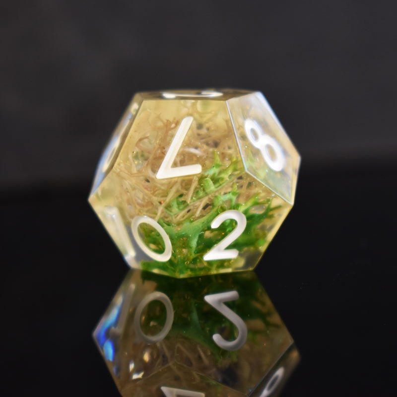 Load image into Gallery viewer, Thorn Whip Sharp-Edged Resin Dice Set
