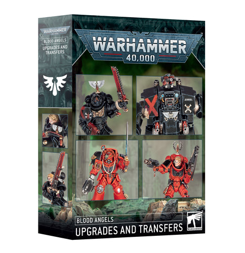 BLOOD ANGELS: UPGRADES & TRANSFERS. Pre-Order. (Releases Oct/19/24)