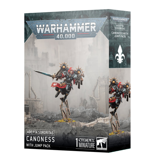 ADEPTA SORORITAS: CANONESS W ITH JUMP PACK. Pre-Order. (Releases Oct/19/24)