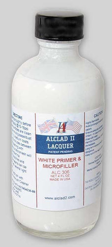 Alclad II Lacquer: White Primer & Microfiller