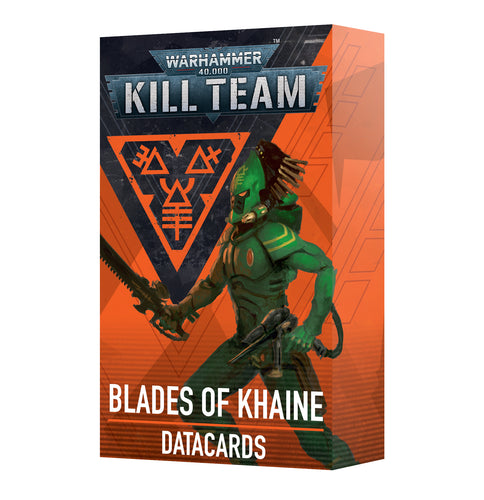 KILL TEAM DATACARDS: BLADES OF KHAINE (Pre-Order. Releases 12/21/24)