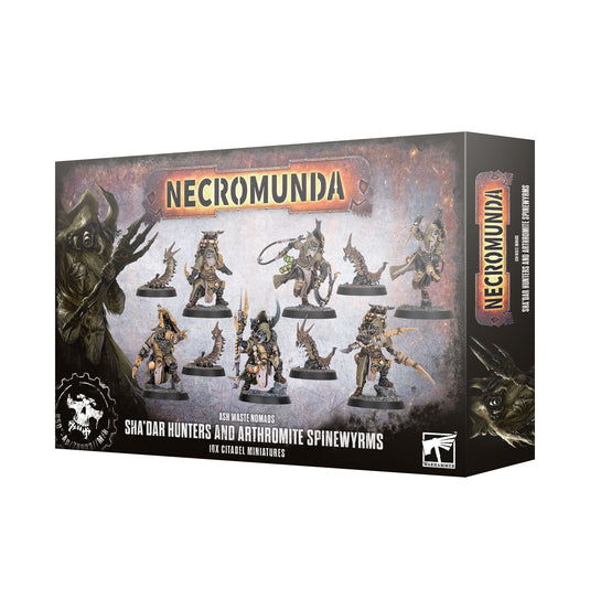 NECROMUNDA: SHA'DAR HUNTERS & ARTHROMITE SPINEWYRMS (Pre-Order 3/29/25)