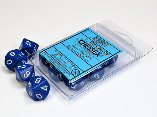 Chessex d10 Dice (Set of 10)