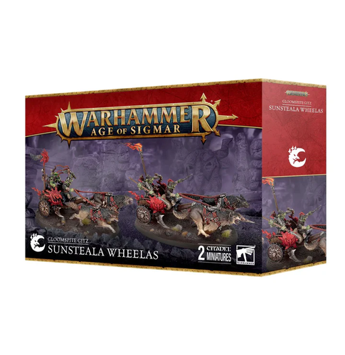 Gloomspite Gitz: Sunsteala Wheelas (Pre-Order 3/22/25)