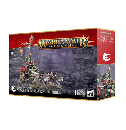 Gloomspite Gitz: Snarlboss On War-Wheela (Pre-Order 3/22/25)