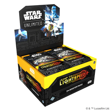 Star Wars Unlimited: Jump To Lightspeed Booster Display (Pre-Order 3-14-25)