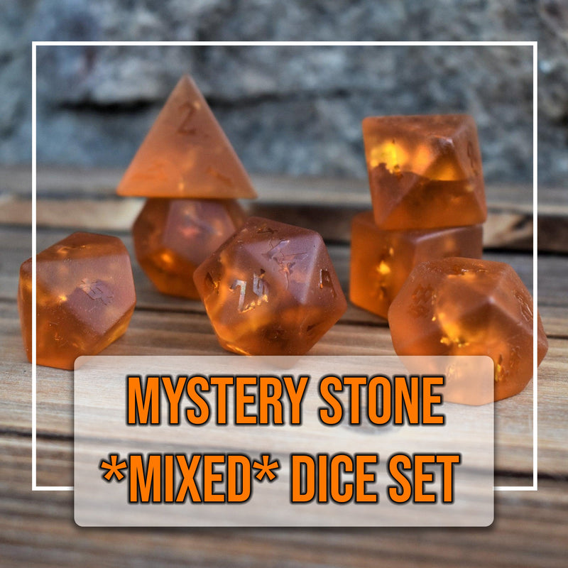 Load image into Gallery viewer, Mystery Stone *Mixed* Dice Set
