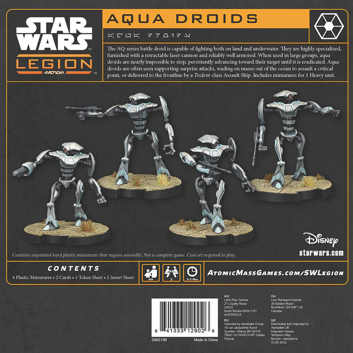 Load image into Gallery viewer, Star Wars Legion Aqua Droid Unit Expansion
