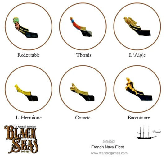 French Navy Fleet (1770 - 1830)