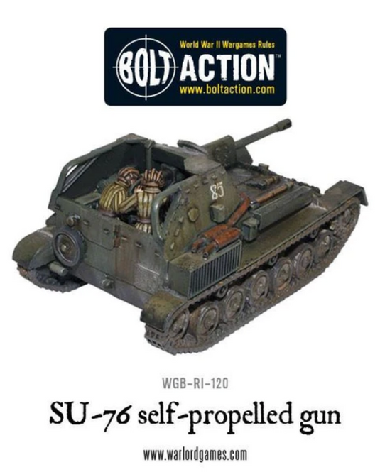 Soviet SU-76 Self-Propelled Gun