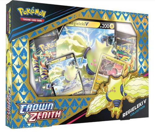 Pokemon Crown Zenith: Regieleki V Collection