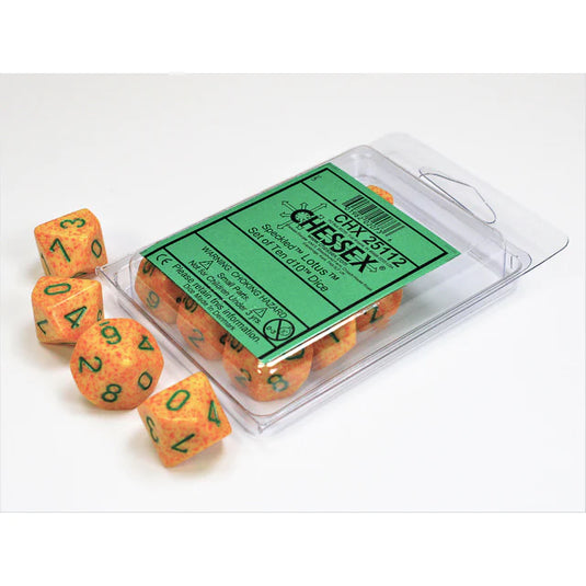 Chessex d10 Dice (Set of 10)