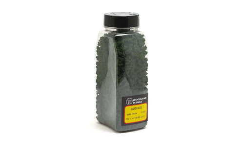 Woodland Scenics Bushes Dark Green Shaker