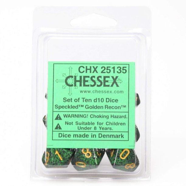 Load image into Gallery viewer, Chessex d10 Dice (Set of 10)
