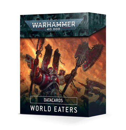 World Eaters Datacards Only *Not Current*