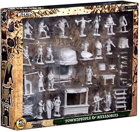 WizKids Townspeople & Accessories