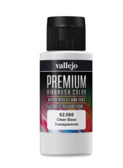 Vallejo Premium Airbrush Color: Clear Base