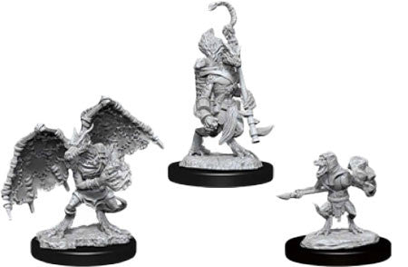 D&D Nolzur's Marvelous Unpainted Minis: W12 Kobold Inventor, Dragonshield, & Sorcerer